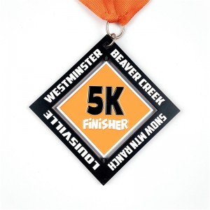 개그 맞춤형 인쇄 메달 실행 메달 홀더 메달 선물