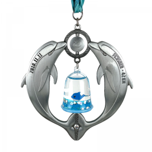 골동품 메달 리빈 디자인 금 도금 메달 원이 매력