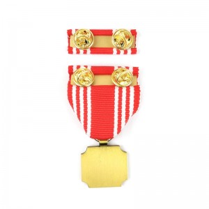 하드 에나멜 핀 메달리온 다이 캐스트 메탈 배지 3D 활동 메달 및상은 짧은 리본으로 메달을 명예