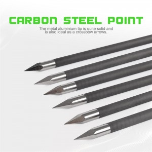Elongarrow 119612-06 16cm 야외 사냥을위한 탄소 화살표 볼트