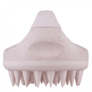 생분해 성 밀짚 샴푸 마사지 브러시 두피 각질 제거제 빗 바디 샤워 브러시 목욕 스파 슬리밍 마사지 브러시