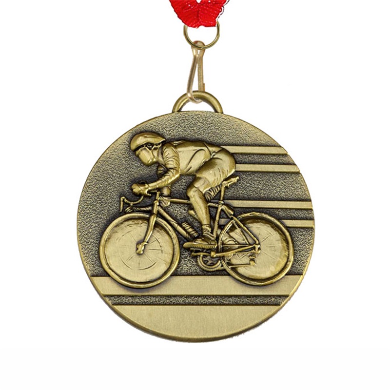 커스텀 디자인 상 트로피 챌린지 어린이를위한 금속 메달 사이클링 메달