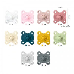 접을 수있는 신생아 유아 소프트 실리콘 젖꼭지 BPA 무료