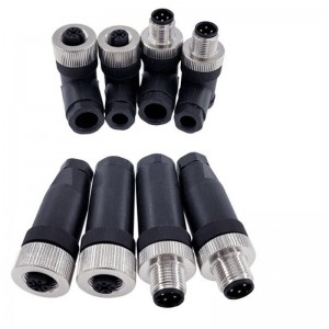 공장 생산 전기 자전거 전기 자전거 스쿠터 케이블 M6 M7 M8 와이어 커넥터 3 ~ 8 핀 1m 확장 케이블