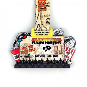 금속 및 수상 금속 메달 Customzed Metal Cut Medalmetal