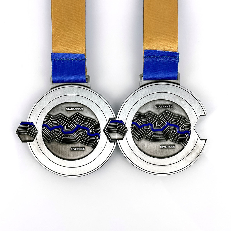맞춤형 레이스 메달 제조업체 커스텀 메달 리본 영국 맞춤형 달리기 메달