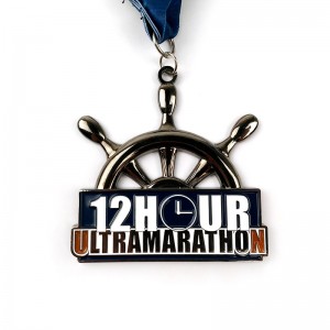 단일 커스텀 메달 핸드 디자인 유리 메달 금메달 메달