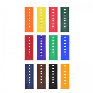 시계 방수 시계 밴드를위한 소프트 실리콘 스트랩