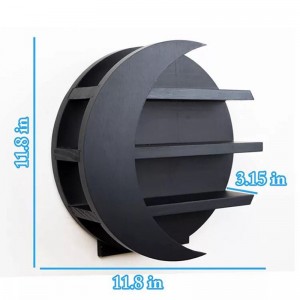 달 홀더 벽 또는 데스크탑 선반 에센셜 오일 홀더 크리스탈 홀더
