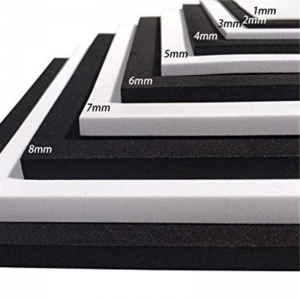 뜨거운 판매 커스텀 블랙 에바 폼 시트 양질