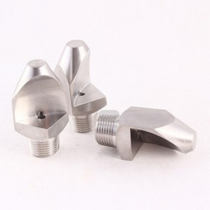 스테인레스 스틸 좁은 각도 플랫 팬 물 세척 노즐