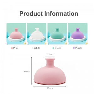 실리콘 베이비 벨치 패턴, 어린이 \\\\ \'s belch flatus 플래핑 도구, 베이비 팜 컵 마사지, 건강하고 환경 친화적이며 청소하기 쉬운