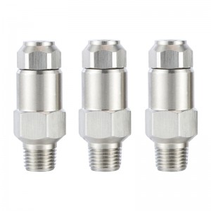 스테인리스강 유압 안개화 LNN 노즐 습도 공기 안개화 가는 물안개 노즐 물안개화 노즐