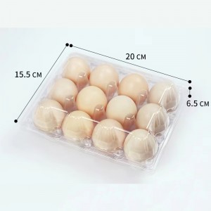 계란 트레이 200*155*65 mm 12 그루브 3*4