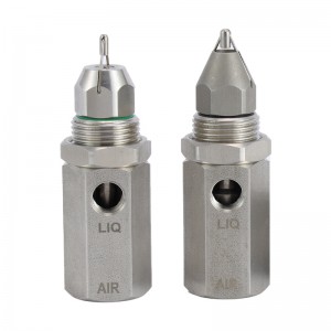 공기 소독 먼지 제어를위한 미세 안개 초음파 분무 스프레이 노즐