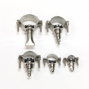 노즐과 파이프를 고정하기위한 스테인레스 스틸 스플릿 눈 커넥터