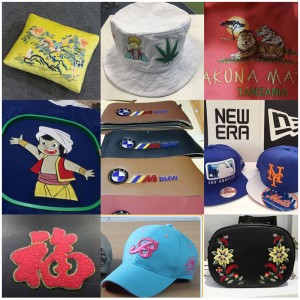 단일 헤드 캡 컴퓨터 자수 기계