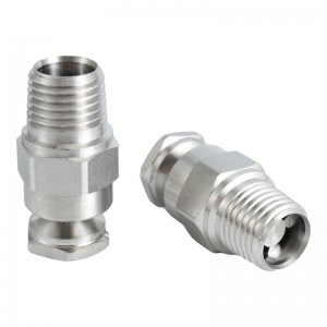 BHA 편향 중공 콘 스프레이 노즐