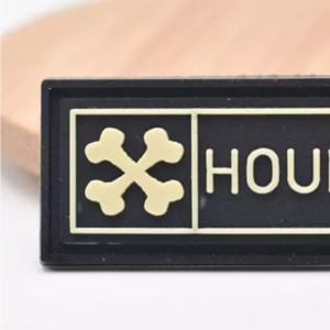 PVC 환경 친화적 인 소프트 실리콘 맞춤형 상표 패치