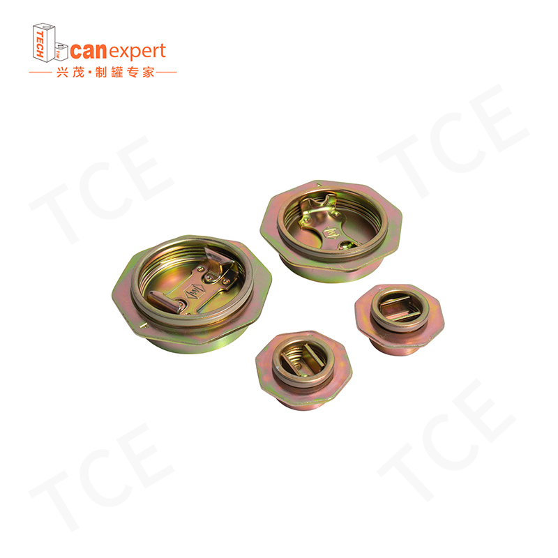 TCE- 공장 가격 금속 캔 액세서리 직경 32mm 틴 플레이트 블라인드 플랜지 커버