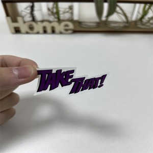 만화 애니메이션 화려한 스티커