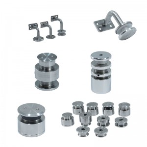 스테인리스 스틸 난간 액세서리 계단 및 발코니 유리 난간 액세서리 제품