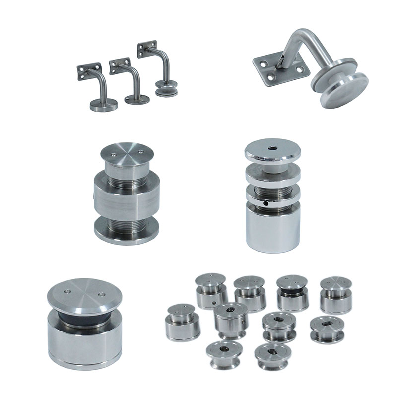 스테인리스 스틸 난간 액세서리 계단 및 발코니 유리 난간 액세서리 제품