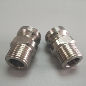 스테인레스 스틸 배수 청소 노즐 고압 하수도 제트 노즐