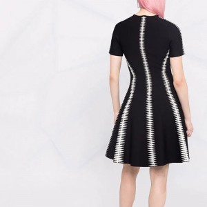 2022 Custom OEM&ODM 여성 스웨터 드레스 니트 럭셔리 여성 \\\\ \'스웨터 드레스