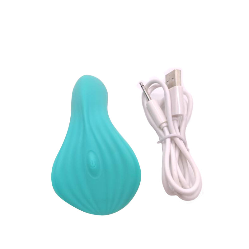 성인 섹스 장난감 진동 스피어 진동기 지팡이 (녹색 꽃잎)