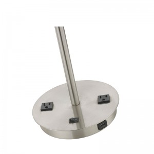 객실에서 두 개의 조명 밤 스탠드 테이블 램프