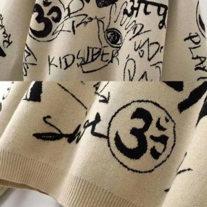 소규모 주문을 받아들입니다.면 뜨개질 제조 남성 스웨터