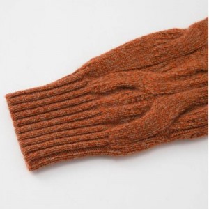 여성 대형 니트웨어 캐주얼 스웨터 거북 목 게으른 바람