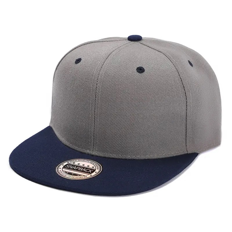 자수 피트 캡 블랙 스냅 백 야구 모자 모자 위장 대비 색상