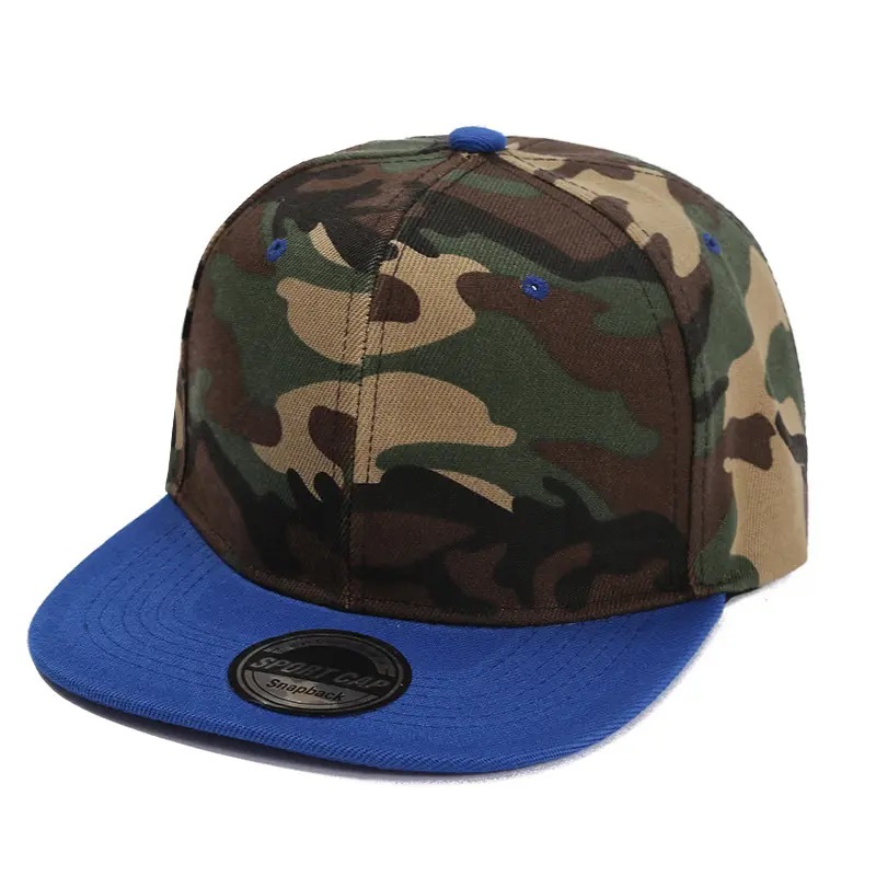 자수 피트 캡 블랙 스냅 백 야구 모자 모자 위장 대비 색상