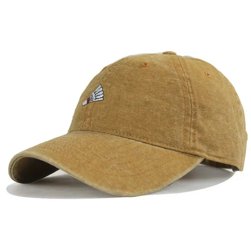 로고 6 패널 트럭 운전사 모자가있는 도매 커스텀 자수 데님 스포츠 야구 모자