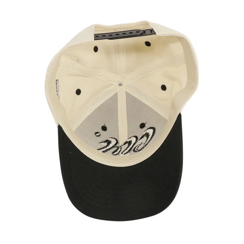 맞춤형 유니스로 2 톤 야구 모자 3D 자수 로고 6 패널 구부러진 가슴 야구 모자