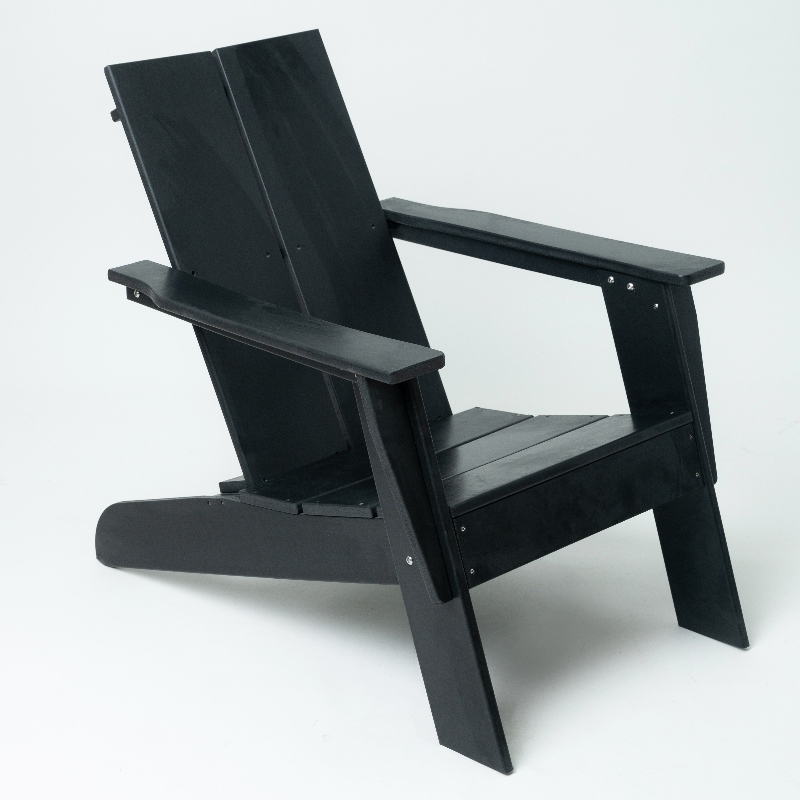 중국에서 만든 사전 조립 플라스틱 안뜰 의자