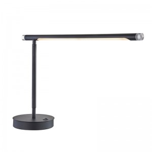 매리트 조절 가능한 LED 데스크 램프 무광택 블랙 마감과 호텔 객실의/off 로커 스위치