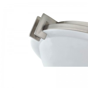 스테이 브릿지 스위트 호텔 천장 천장 램프가있는 니켈 마감 처리