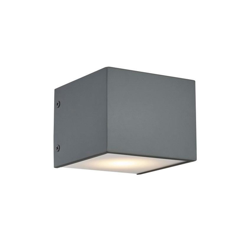 호텔의 평평한 회색 마감 및 통합 된 LED가있는 호스 피탈 리티 호텔 벽 램프 전형적인 객실