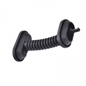 자동차 도어를위한 검은 고무 배선 하네스 벨로우즈