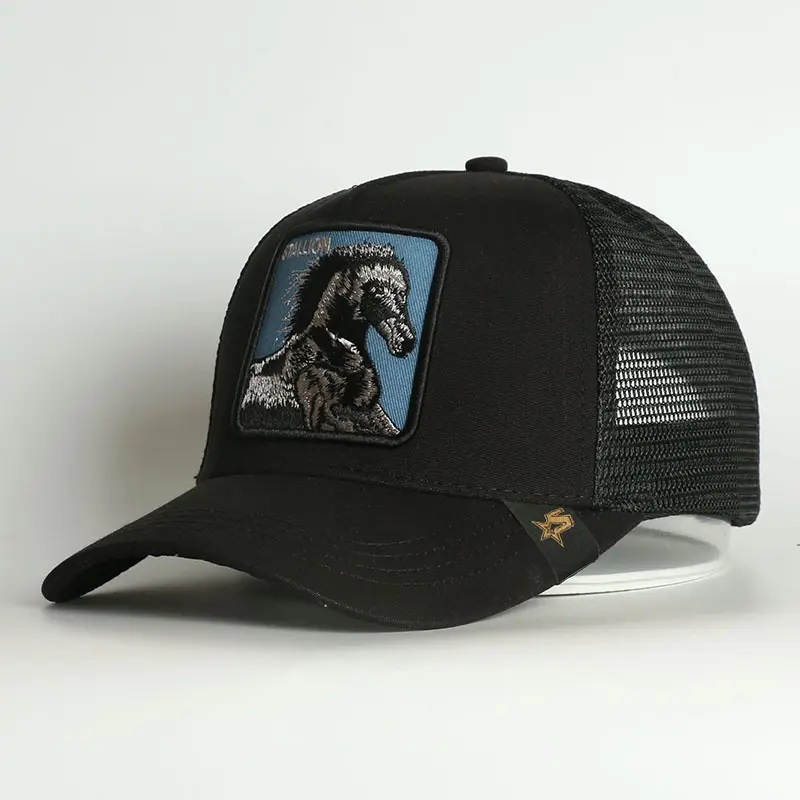 스포츠 모자 Gorras de Beisbol Men Cotton Design 당신의 자수 커스텀 말로고 트럭 운전사 모자