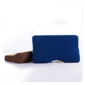 나비 모양의 메모리 폼 베개