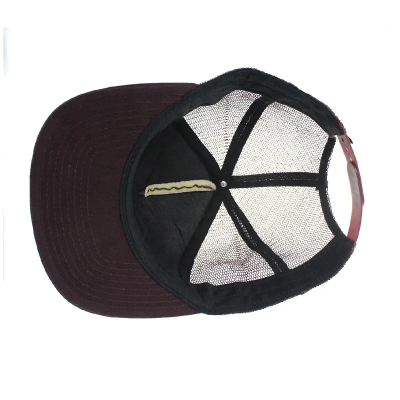 공장 도매 스폰지 그물 모자 맞춤형 로고 자수 야구 모자