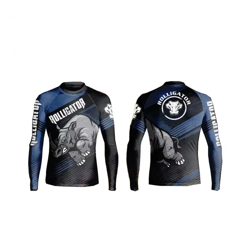 도매 만찬 더 나은 커스텀 프리미엄 남성의 공급 업체 Rash Guards BJJ Nogis, jiu jitsu gi rash guard