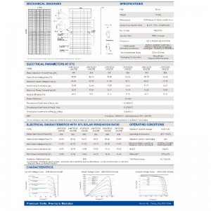 550 W-610 W 태양 광 태양 에너지 시스템 공장 중국에서 직접 판매