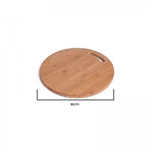 대나무 둥근 도마