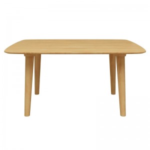 대나무 끝 테이블 31 인치 커피 티 테이블 거실 거실 홈 가구