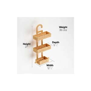 총 대나무 교수형 샤워 랙